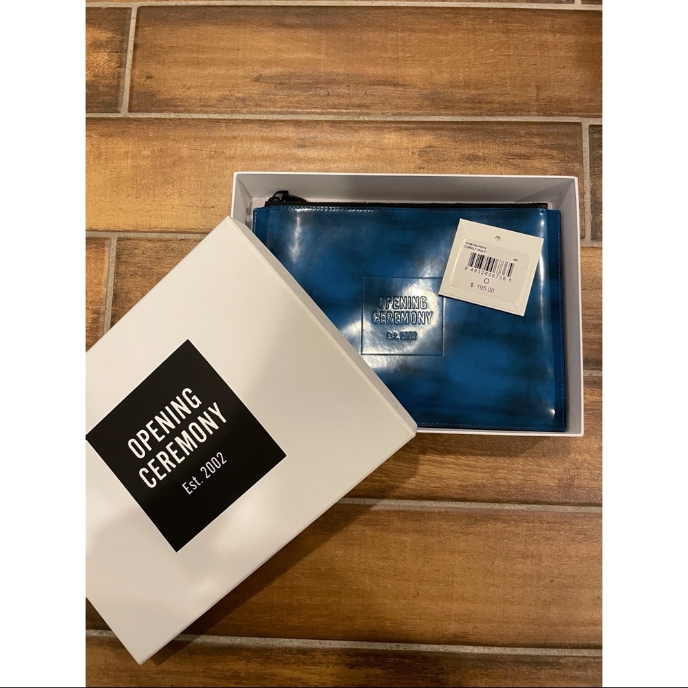 Opening Ceremony Leather Pouch